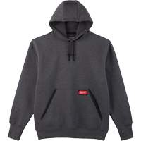 Heavy-Duty Pullover Hoodie, Men's, Small, Grey TGS INDUSTRIEL