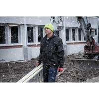 Tuque &agrave; revers haute visibilit&eacute;, Taille unique, Vert TGS INDUSTRIEL