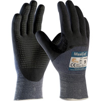 Gants ATG MaxiCut Ultra DT, Taille Grand, Calibre 15, Rev&ecirc;tement Nitrile, Enveloppe en Fil technique, ASTM ANSI niveau A3/EN 388 niveau 5/EN 388 niveau C TGS INDUSTRIEL