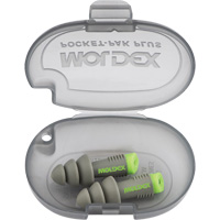 Bouchons d'oreilles r&eacute;utilisables Alphas, Sans cordon, Vrac - &eacute;tui en plastique, 27 dB NRR, Taille unique TGS INDUSTRIEL