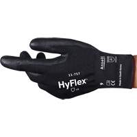 Gants r&eacute;sistant aux coupures Hyflex 11-757, Taille 6, Calibre 18, Rev&ecirc;tement Polyur&eacute;thane, Enveloppe en Intercept, ASTM ANSI niveau A7/EN 388 niveau F TGS INDUSTRIEL