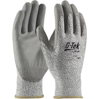 Gants r&eacute;sistants aux coupures G-Tek PolyKor, Taille T-petit, Calibre 13, Rev&ecirc;tement Polyur&eacute;thane, Enveloppe en Fil technique, ANSI/ISEA 105 niveau 3 TGS INDUSTRIEL
