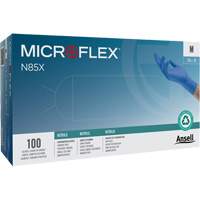 Microflex&reg; N85 Gloves, X-Small, Nitrile, 3.5-mil, Powder-Free, Blue, Class 2 TGS INDUSTRIEL