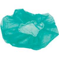 Bonnets bouffants, Polypropyl&egrave;ne, 21", Vert TGS INDUSTRIEL