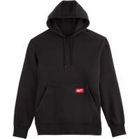 Midweight Pullover Hoodie, Men's, Small, Black TGS INDUSTRIEL