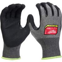 Gants enduits par trempage &agrave; dext&eacute;rit&eacute; &eacute;lev&eacute;e, Taille Petit, Calibre 18, Rev&ecirc;tement Nitrile, Enveloppe en Nylon/Poly&eacute;thyl&egrave;ne/Tungst&egrave;ne, ASTM ANSI niveau A9/EN 388 niveau F TGS INDUSTRIEL