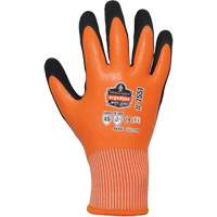ProFlex 7551 Coated Cut-Resistant Winter Work Gloves, Size Small, 10/13 Gauge, Nitrile/Rubber Latex Coated, HPPE Shell, ASTM ANSI Level A5/EN 388 Level E TGS INDUSTRIEL