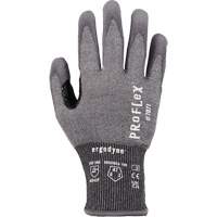 ProFlex 7071 PU Coated Cut-Resistant Gloves, Size Small, 18 Gauge, Polyurethane Coated, HPPE/Tungsten Shell, ASTM ANSI Level A7/EN 388 Level F TGS INDUSTRIEL