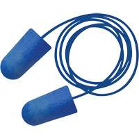 Food Pro Bullet BioSoft BioBased Metal Detectable Earplugs, Corded, One-Size, Bulk - Box, 32 NRR dB TGS INDUSTRIEL