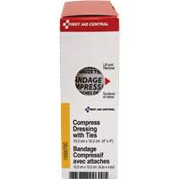 Recharge de bandages compressifs avec attaches SmartCompliance, 4" lo x 4" la TGS INDUSTRIEL