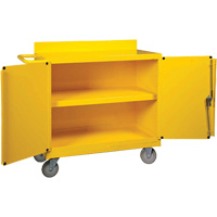 Chariot central de contr&ocirc;le des d&eacute;versements, 18" lo x 38,375" la x 36" h TGS INDUSTRIEL