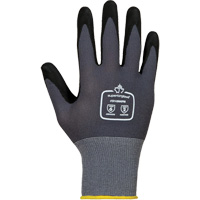 Dexterity&reg; High-Abrasion Gloves, 2X-Small/5, Foam Nitrile Coating, 15 Gauge, Nylon/Cotton Shell TGS INDUSTRIEL