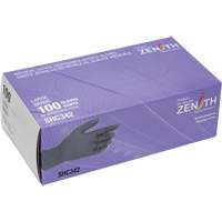 Medical Grade Disposable Gloves, Large, Nitrile, 6-mil, Powder-Free, Black, Class 2 TGS INDUSTRIEL