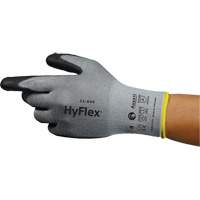 Gants anti-coupures HyFlex 11-645, Taille 5, Calibre 13, Rev&ecirc;tement Polyur&eacute;thane, Enveloppe en Intercept, ASTM ANSI niveau A4/EN 388 niveau D TGS INDUSTRIEL