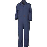 515 Coveralls with Brass Zipper, Men's, Navy Blue, Size 36 TGS INDUSTRIEL