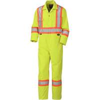 5512 Coveralls, 36, High Visibility Lime-Yellow TGS INDUSTRIEL
