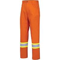 4461 Ultra-Cool Safety Pants, Cotton, 30, High Visibility Orange TGS INDUSTRIEL