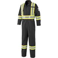 7702BKT Combinaison FR-Tech contre les arcs, Taille 40 (grand taille), Noir, 10 cal/cm² TGS INDUSTRIEL