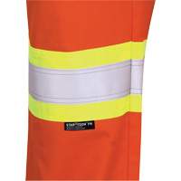 7763 Pantalon de s&eacute;curit&eacute; haute visibilit&eacute; r&eacute;sistant aux arcs &eacute;lectriques FR-Tech 88/12, 50, x 34, Orange haute visibilit&eacute;, 9,7 cal/cm² TGS INDUSTRIEL