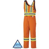 5534A Combinaison de s&eacute;curit&eacute; matelass&eacute;e ignifuge, Petit, Orange TGS INDUSTRIEL