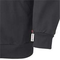 337 Flame-Resistant Zip Style Hoodie, Men's, X-Small, Black, 22 cal/cm² TGS INDUSTRIEL