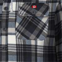 415BG Chemise &agrave; capuche matelass&eacute;e, Hommes, T-petit, Multicolore TGS INDUSTRIEL