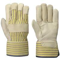 536 Fitter's Gloves, One Size, Grain Cowhide Palm TGS INDUSTRIEL