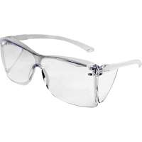 Guest-Gard OTG Safety Glasses, Clear Lens, ANSI Z87+/Meets/Exceeds CSA Z94.3 TGS INDUSTRIEL
