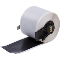 Multi-Purpose Label Tape, Vinyl, Black, 1.9" Width TGS INDUSTRIEL