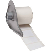Harsh Environment Multi-Purpose Labels, Polyester, 1.5" L x 1" H, White TGS INDUSTRIEL