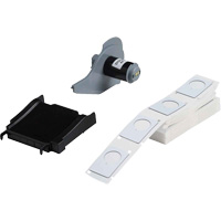 Raised Panel Labels, Polyester, 1.2" L x 1.9" H, White TGS INDUSTRIEL