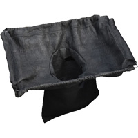 Bac de r&eacute;tention carr&eacute; Ultra-Drain Guard avec orifice de trop-plein, Huile & s&eacute;diments, 16" - 28" lo x 20" - 36" la TGS INDUSTRIEL