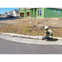 Ultra-Gutter Guard, S&eacute;diment, 96" lo x 9" la TGS INDUSTRIEL