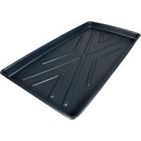 Ultra-Rack Containment Tray – Plateau unique, 44" lo x 23,5" la x 2,8" h, Cap. de d&eacute;versement 8 gal. US TGS INDUSTRIEL