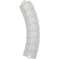 Small Ultra-Sidewinder Cable Protection System avec capuchons, 39,5" x 3" x 0,8", 2000 lb (1 tonne) TGS INDUSTRIEL