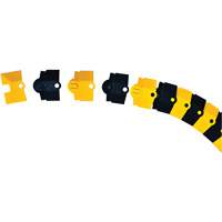 Bulk Box Ultra-Sidewinder Cable Protection System – 24 pieds, 288" x 9,8" x 1,4", 2000 lb (1 tonne) TGS INDUSTRIEL