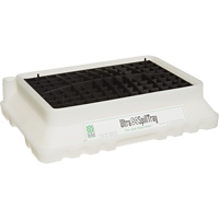 P2 Ultra-Spill Tray, 17" lo x 12" la x 4" h, Cap. de d&eacute;versement 1,8 gal. US TGS INDUSTRIEL