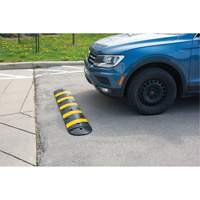 Speed Bump Kit, Rubber, 4' L x 11" W x 2" H TGS INDUSTRIEL