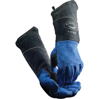 Gants de soudeur Caiman, Cuir de vache refendu, Taille Grand TGS INDUSTRIEL
