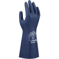 Gants r&eacute;sistants aux produits chimiques CN750, Taille Petit/7, 13" lo, Nitrile, 18 mils TGS INDUSTRIEL