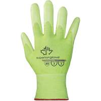 Gants haute visibilit&eacute; r&eacute;sistants &agrave; la coupe S21TXUGFN, Taille 5/2T-petit, Calibre 21, Rev&ecirc;tement Nitrile, Enveloppe en TenActiv, ASTM ANSI niveau A9 TGS INDUSTRIEL