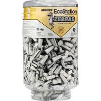 Zebras Disposable Earplugs Refill for EcoStation&reg;  Earplug Dispenser, Bulk - Canister TGS INDUSTRIEL