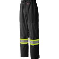 6003BKP Traffic Safety Pants, Polyester, Small, Black TGS INDUSTRIEL