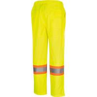 5999PW Women's  Traffic Safety Pants, Polyester, X-Small, High Visibility Lime-Yellow TGS INDUSTRIEL