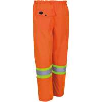 5586 450D Waterproof Safety Pants, Polyester/Polyurethane, 4X-Large, High Visibility Lime-Yellow TGS INDUSTRIEL