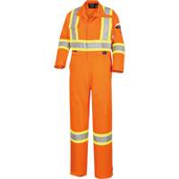 5551T Flame-Gard&reg; FR/Arc-Rated Coverall, Size 40 (Tall), High Visibility Orange, 9.1 cal/cm² TGS INDUSTRIEL