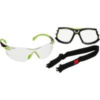 Solus 1000 Series Safety Glasses, Clear Lens, Anti-Fog/Anti-Scratch, ANSI Z87+/Meets/Exceeds CSA Z94.3 TGS INDUSTRIEL