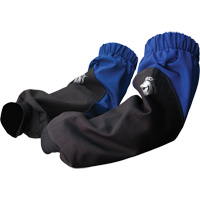 BSX&reg; FR Cotton Sleeves, 19" L, Black/Blue TGS INDUSTRIEL