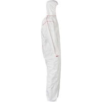 Combinaisons SFR avec cagoule, Moyen, Blanc, Tyvek 400 TGS INDUSTRIEL