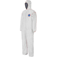 Combinaisons SFR avec cagoule, Moyen, Blanc, Tyvek 400 TGS INDUSTRIEL